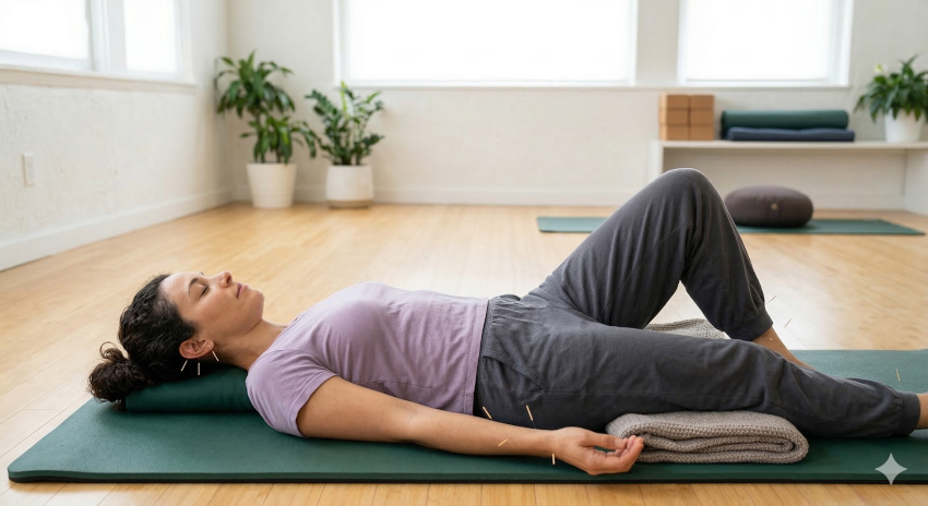 Acupuncture and Yoga integration